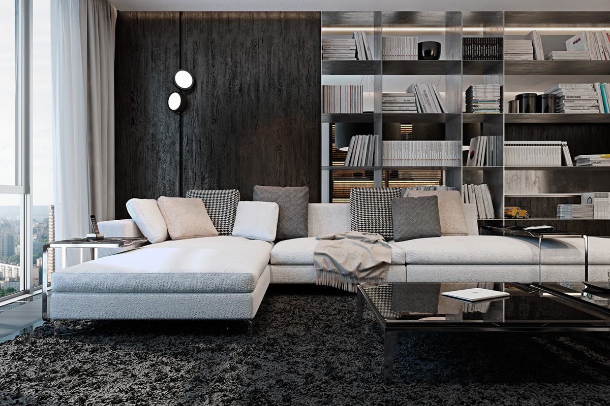 8 Living Room Interior Designs and Layout with Dramatic 