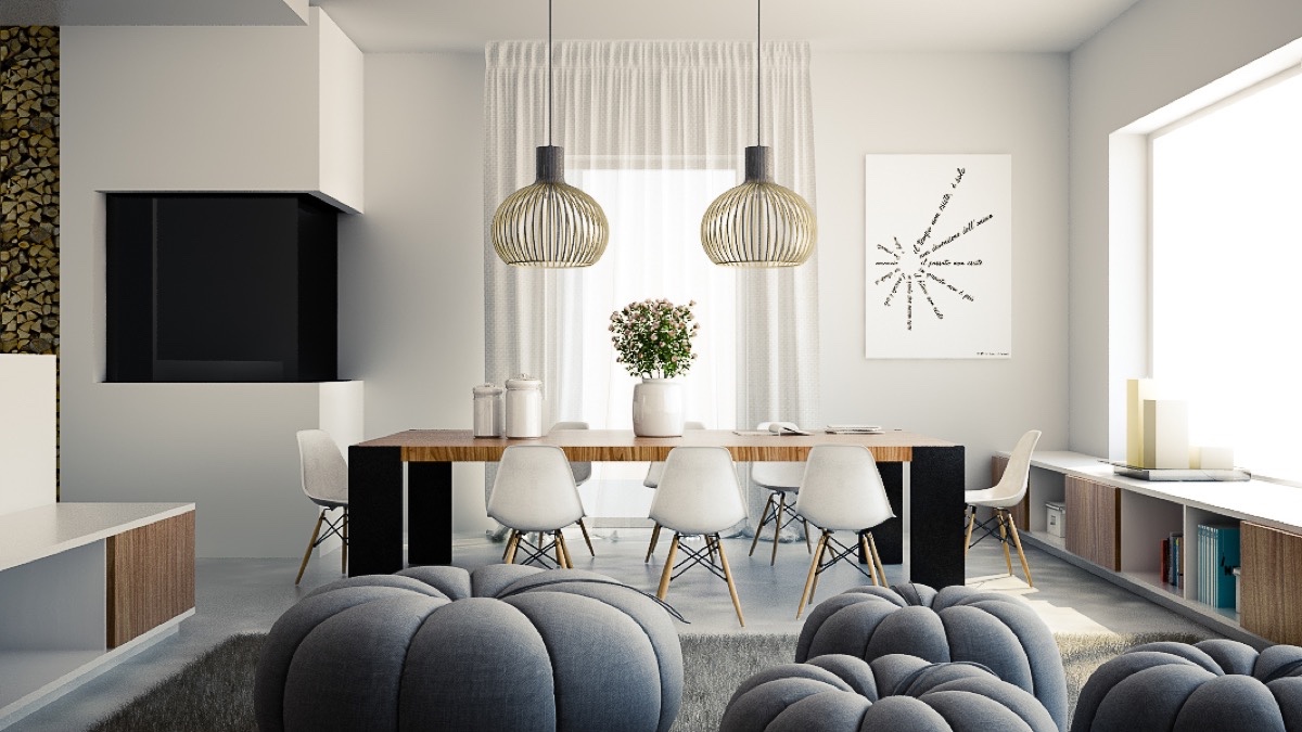 modern light for dining room