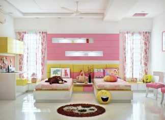 attractive bedroom design for girls