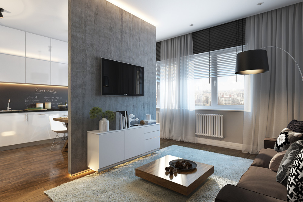 elegant white living room design