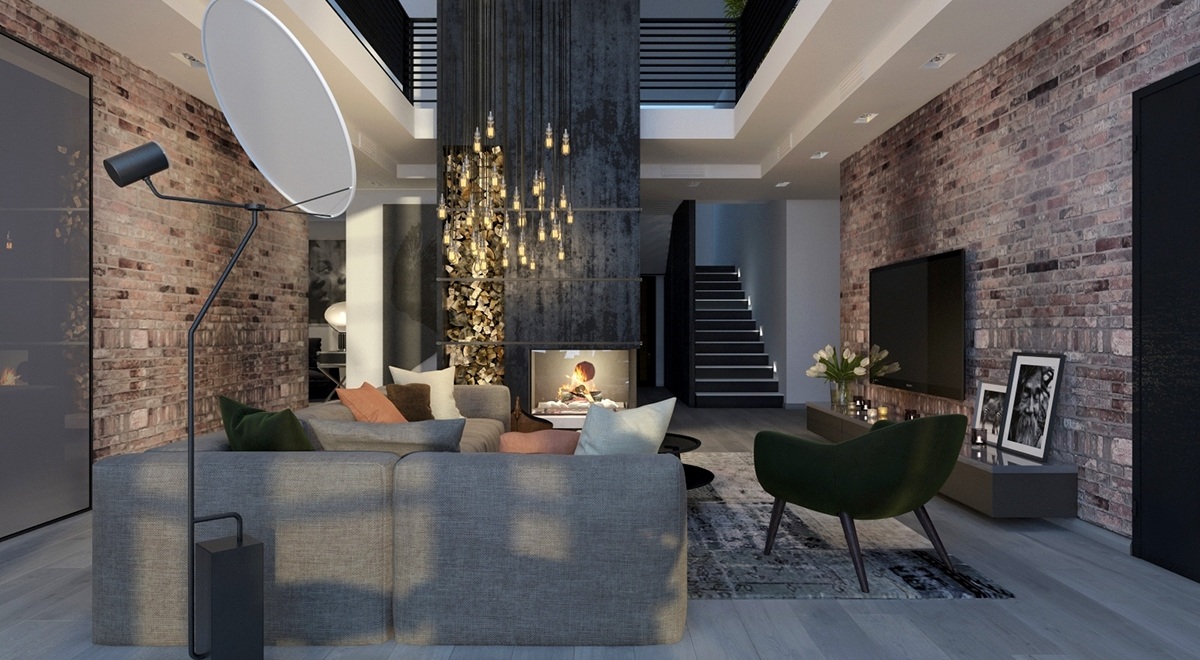 Dark interior style