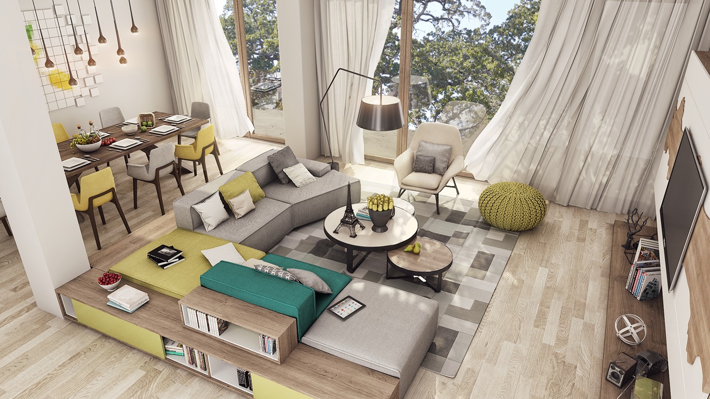 apartment interior designs for a young couple