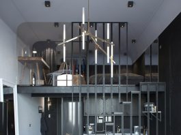 dark color for tiny apartment