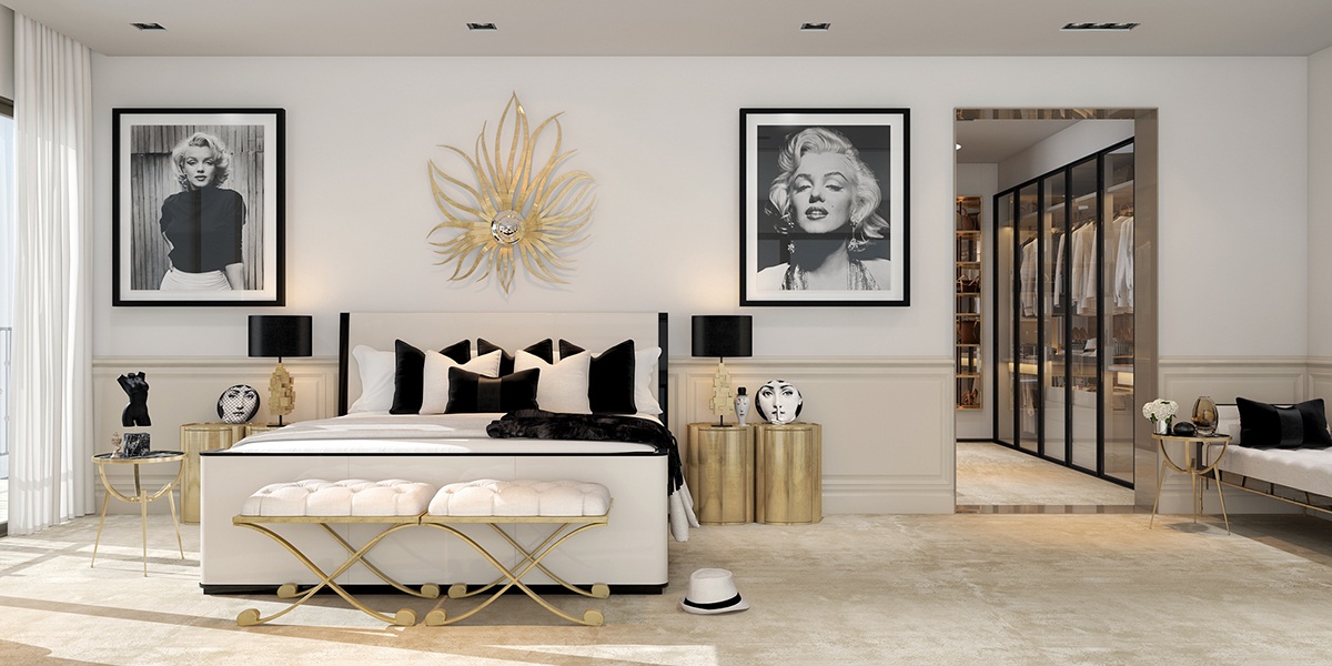 Art bedroom decorating ideas