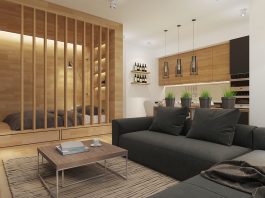 Perfect studio apartment design