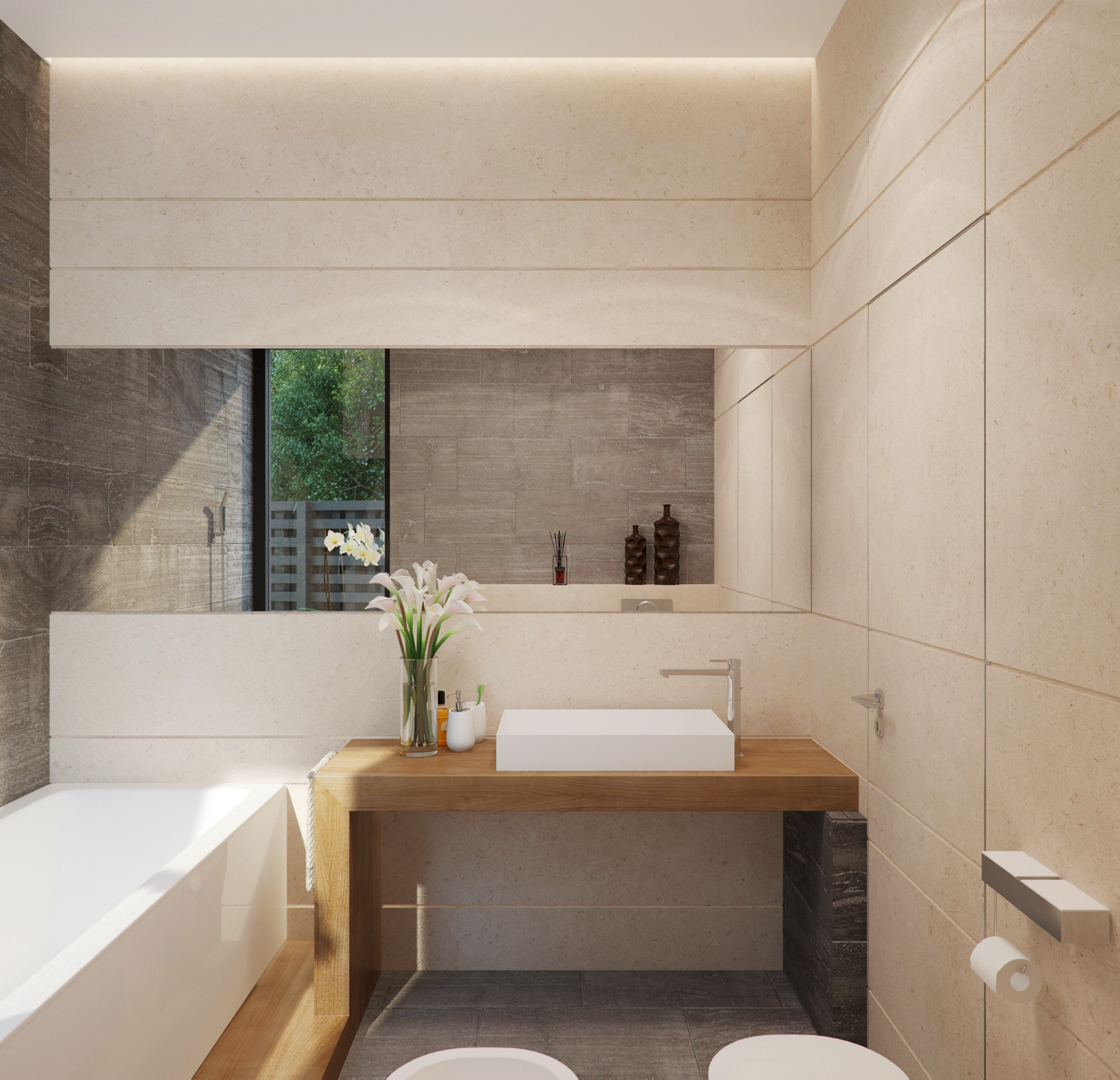 Modern bathroom design