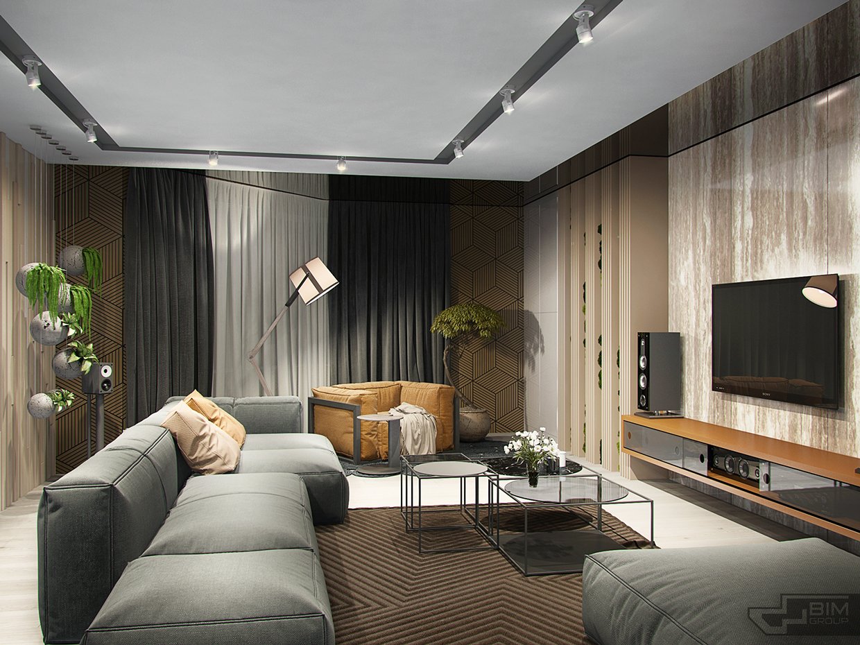 Modern living room design