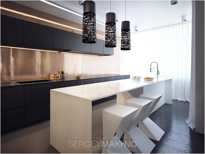 Modern kitchen design