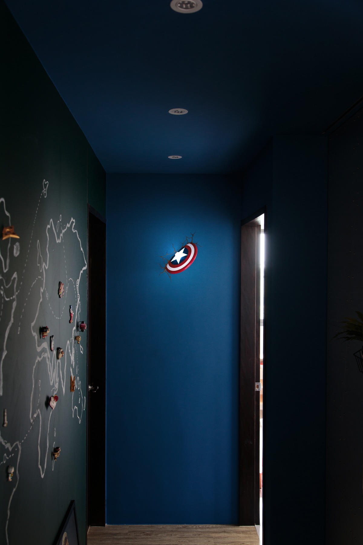 Creative super hero room