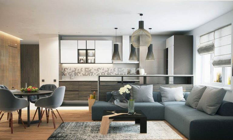 3 Inspiring Studio Apartment Designs and Decorating Ideas - RooHome