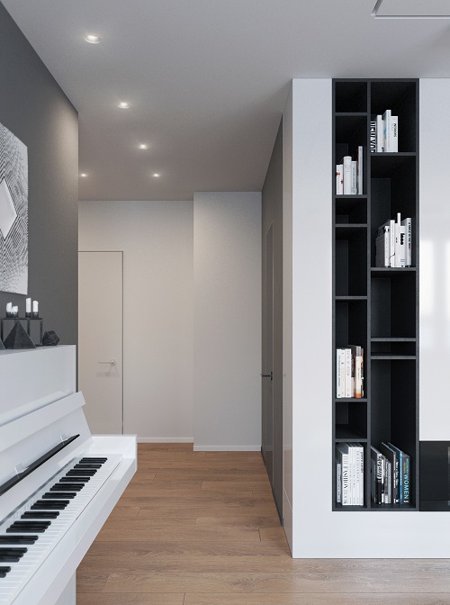 Minimalist idea combines smart interior