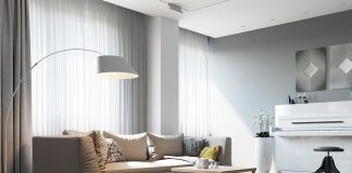 Minimalist idea for living room design