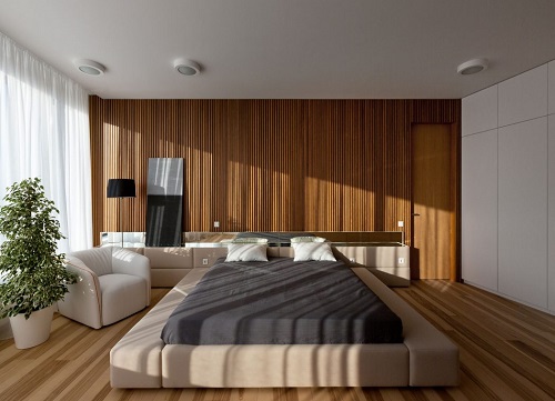 Modern bedroom minimalist design