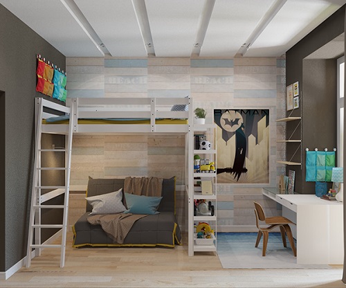 2 Modern Design Of Bunk Beds Which Is Suitable For Kids - RooHome