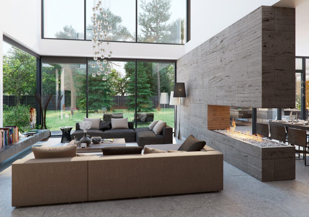 Modern House Interior Design Ideas With Elegant Indoor Swimming Pool ...