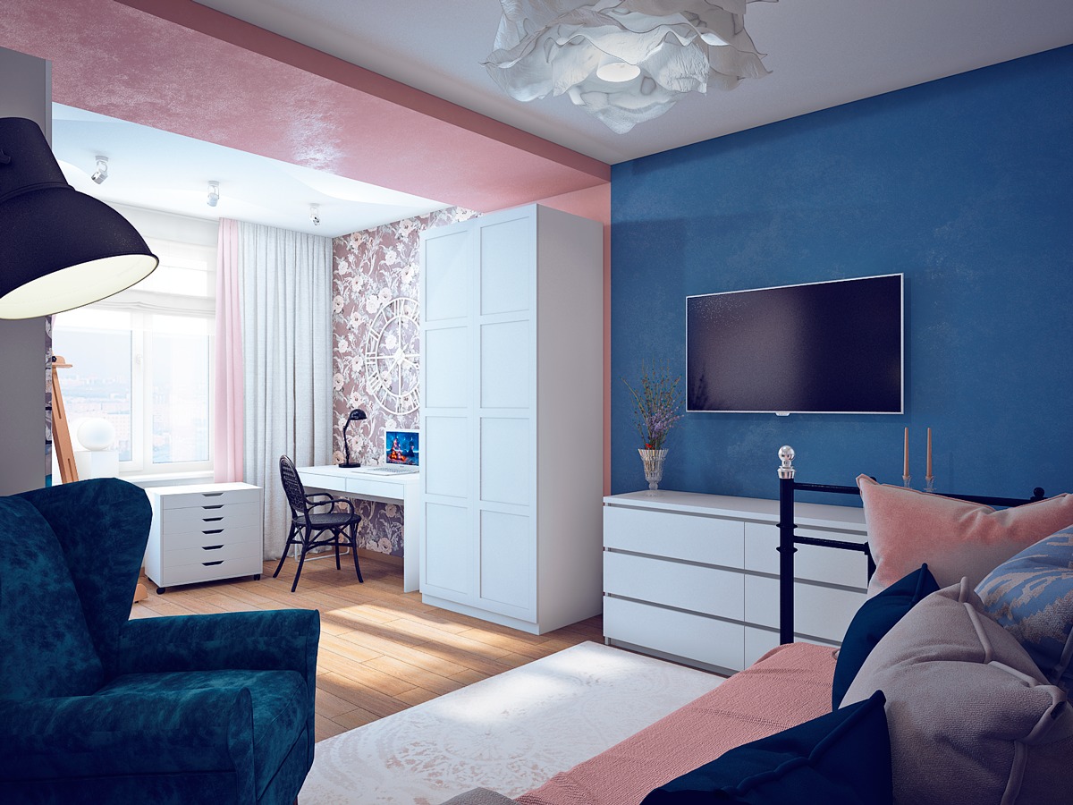 Pink room decor