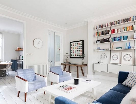 Scandinavian design for a modest apartment