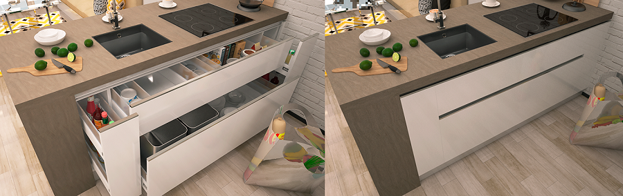 Smart interior for kitchen