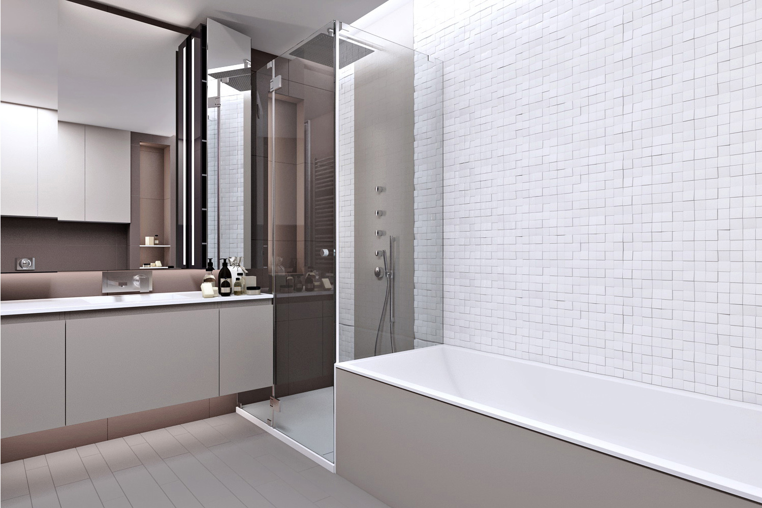 Modern bathroom design