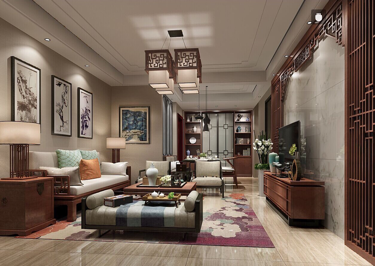 Luxurious living room design