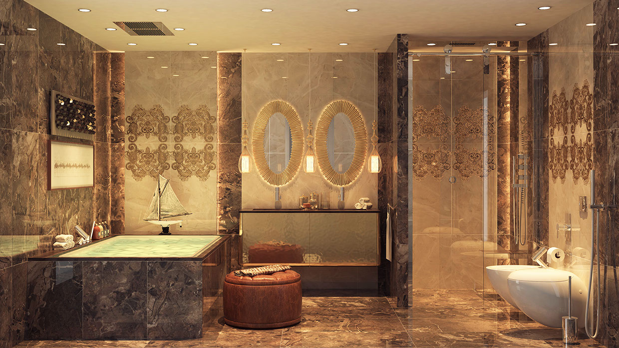 luxury bathroom design ideas