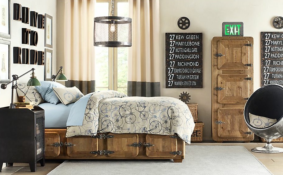 Tips How To Decorate Boys Bedroom Ideas Looks Vintage With