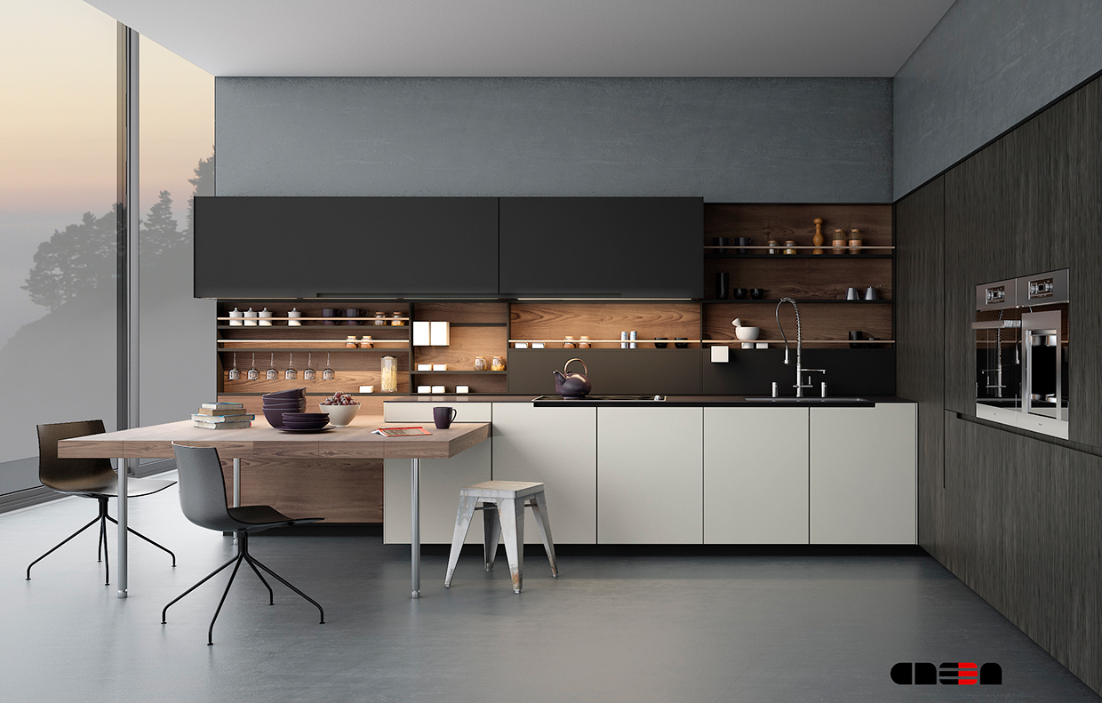 latest sleek kitchen design