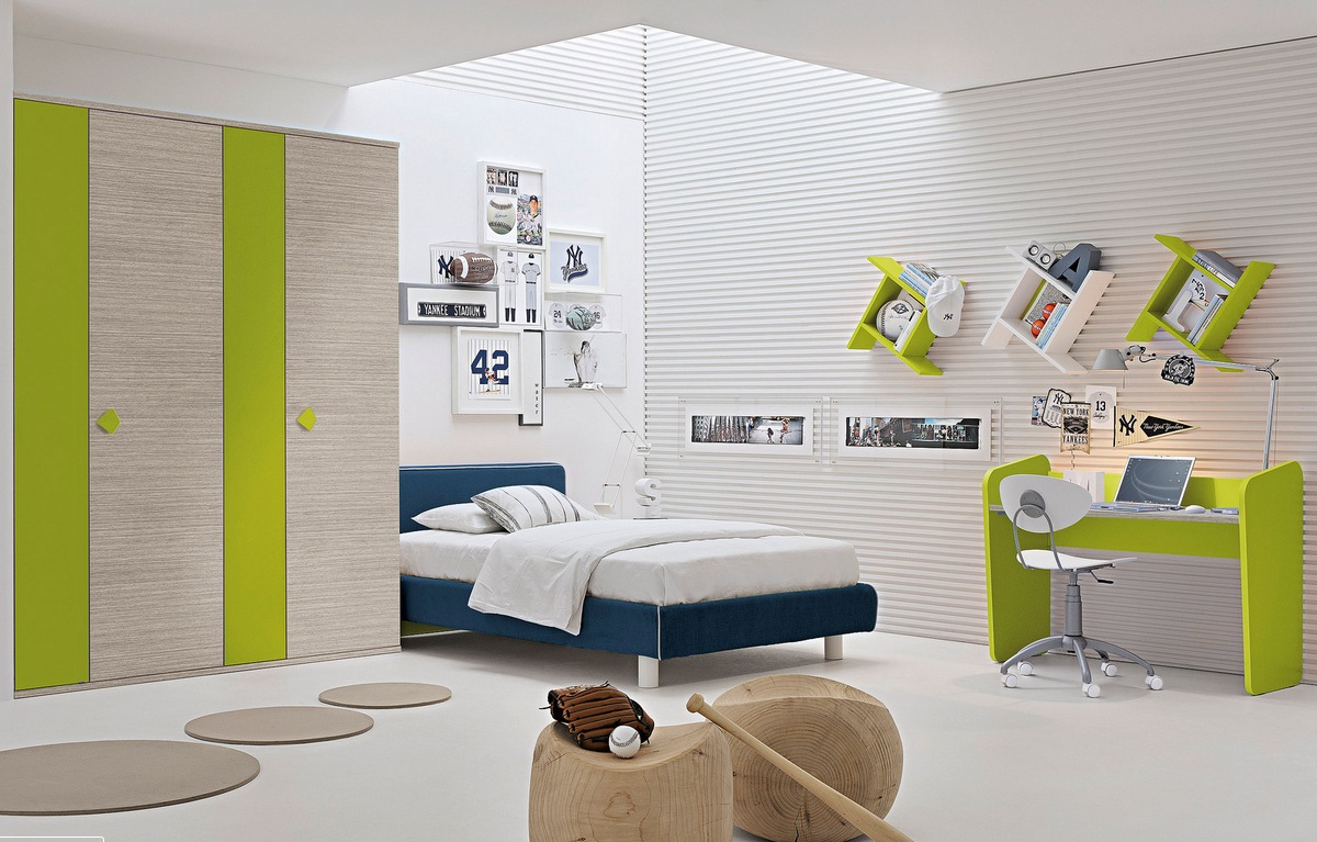 colorful decorating kid's bedroom design