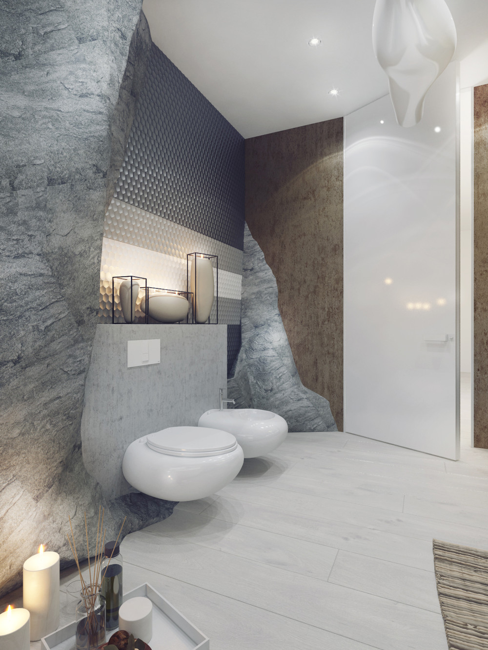 creative designs for bathroom