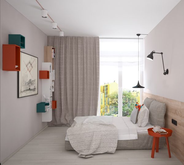 Minimalist bedroom theme