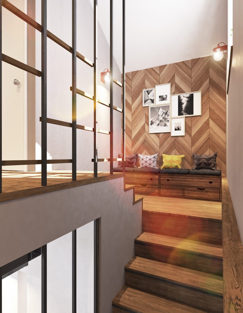 Picture of Studio Apartment Design With Industrial Decor Looks So Minimalist And ...