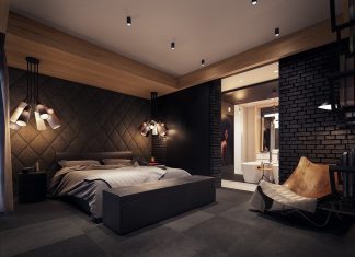 dark bedroom decorating ideas