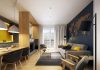 modern Scandinavian apartment interior design