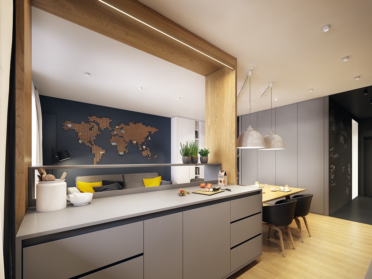 modern scandinavian kitchen design