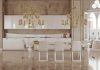 luxury white kitchen design