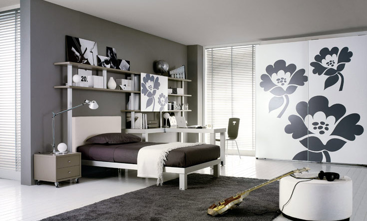 girl teen bedroom design ideas