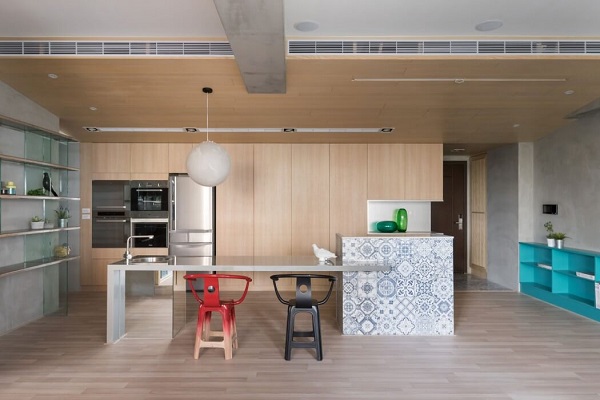 Japanese kitchen interior