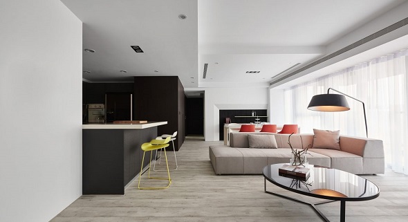 Inspiring Minimalist Apartment Design With Contemporary Decor Will