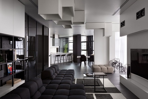Modern apartment decor
