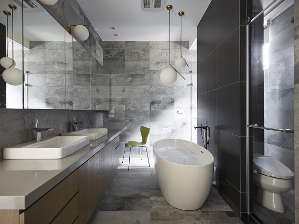 Modern bathroom design