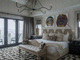 Modern bedroom decor