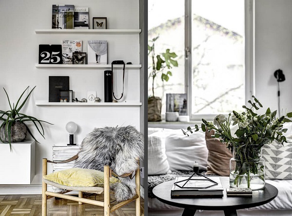 Small apartment decor by Line Sandberg