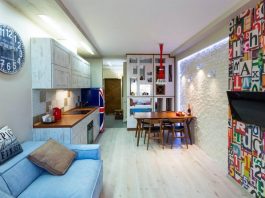 Small apartment interior design