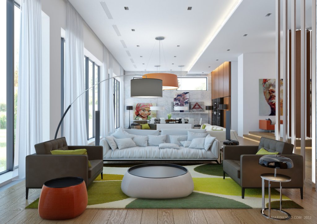 Spacious Living Room Designs Combined With Modern and Minimalist Decor ...