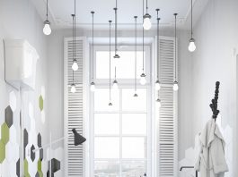 scandinavian white bathroom design
