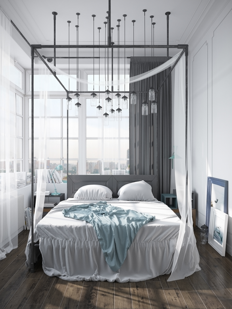 scandinavian bedroom design