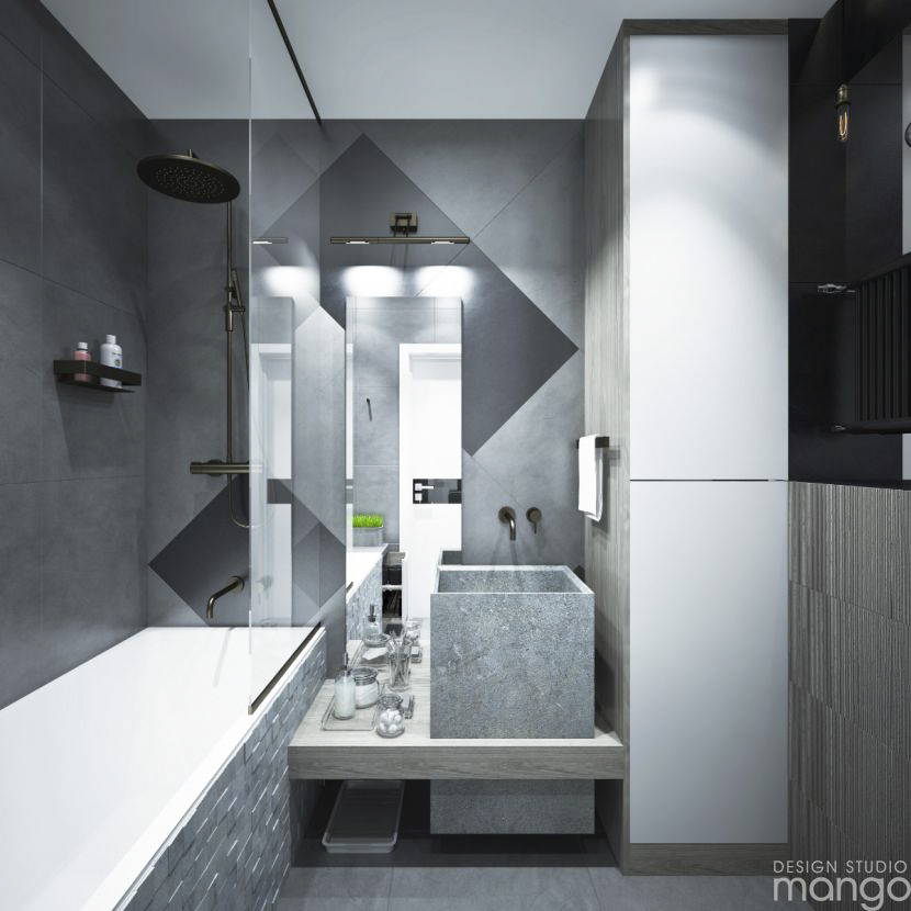 gray bathroom design ideas