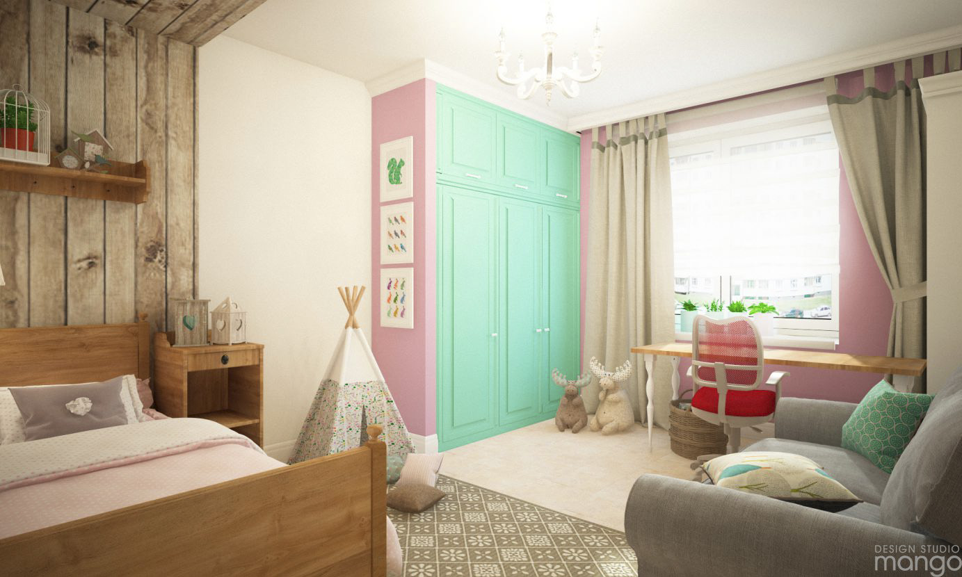 vintage kids room