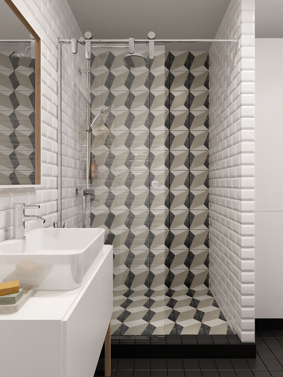 backsplash bathroom design