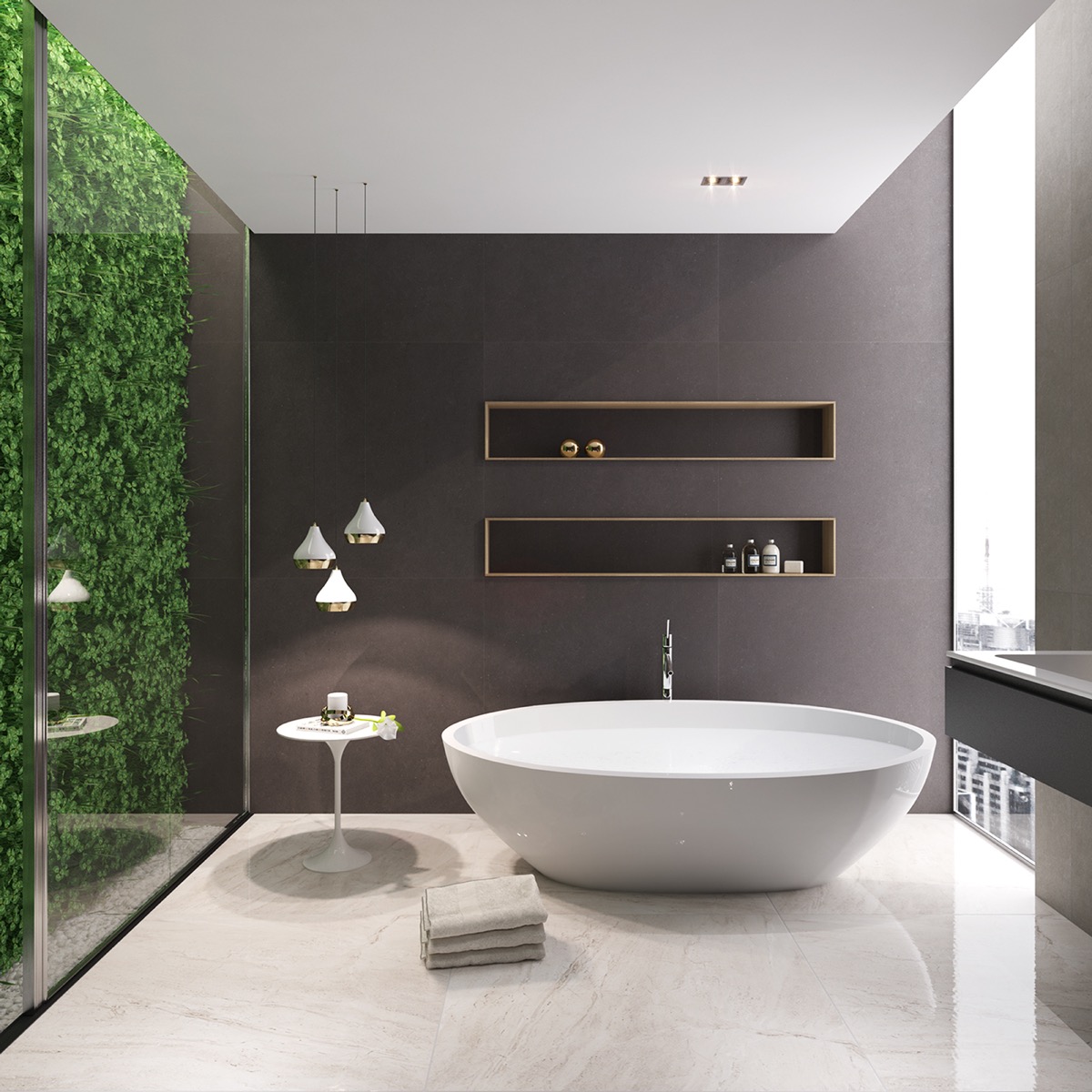 Luxury Bathroom Designs Complete With Modern Bathtubs